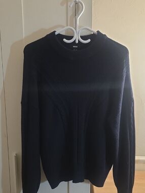 Mexx Dark Navy Cable Knit Pullover